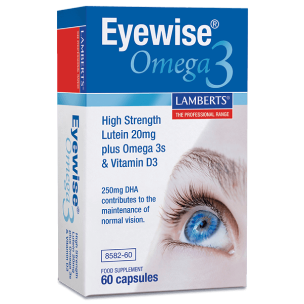 Lamberts Eyewise Omega 3, Συμπλήρωμα Διατροφής για την Καλή Υγεία των Ματιών 60Caps